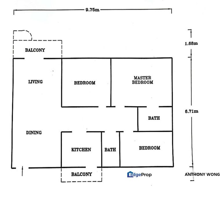 Setapak, Genting Court Condo For Sale rm245k, Kuala Lumpur, Setapak