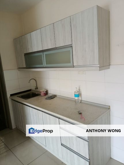 Setapak, PV20 Condo For Rent - Kitchen cabinet, 4airconds, Kuala Lumpur, Setapak