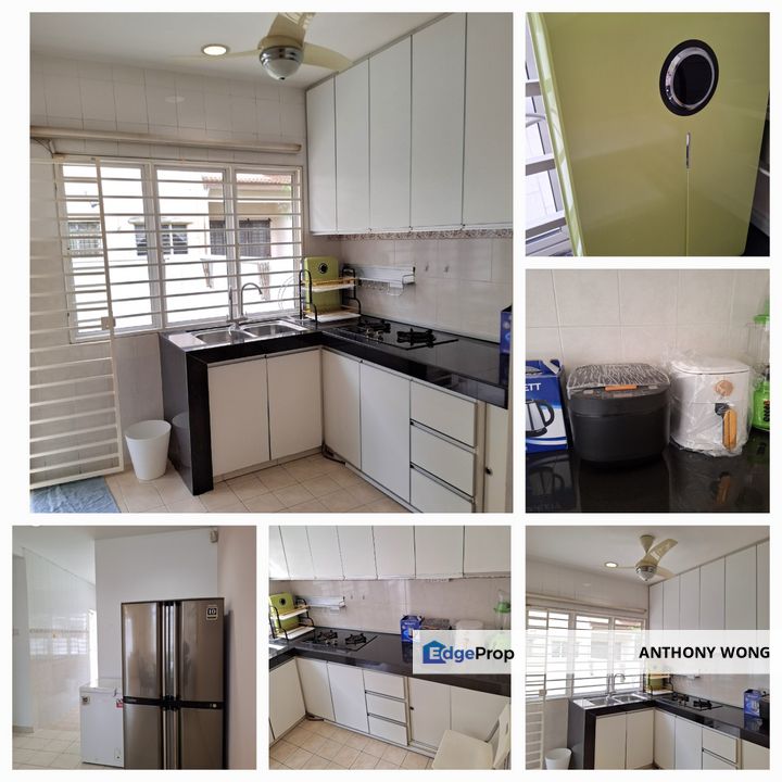 Seri Kembangan, Taman Puncak Jalil 3sty Terrace House For Rent - Fully Furnished, Selangor, Seri Kembangan