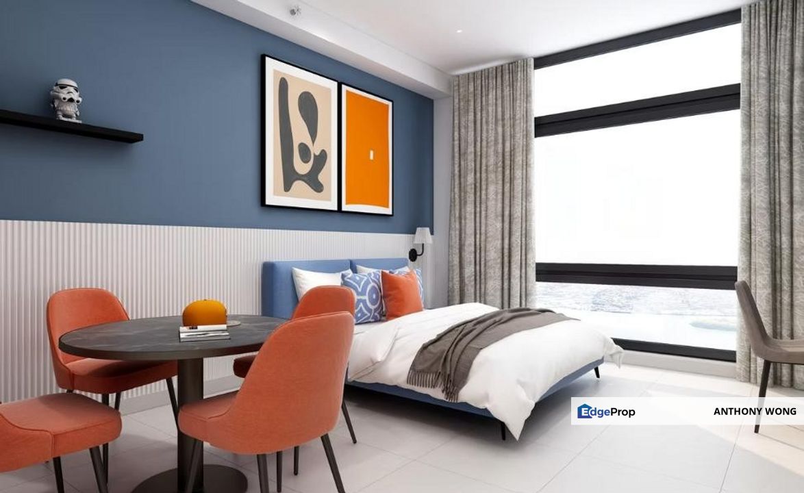 Kota Damansara Empire City, Mossaz Studio unit For Rent - Fully Furnished, Kuala Lumpur, Kampung Sungai Penchala