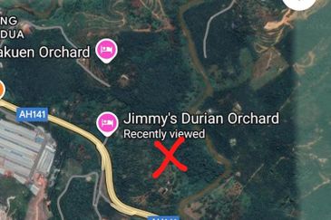 Karak Agricultural land , next to highway , near river