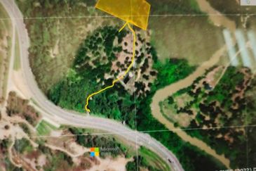 Karak Agricultural land , next to highway , near river