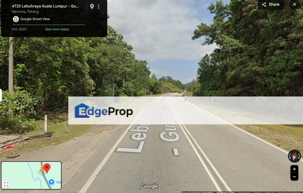 bentong land face main road , , Pahang, Bentong