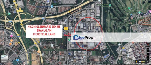Glenmarie sek u1, shah alam , industrial land , Selangor, Shah Alam