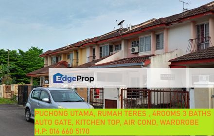 Rumah Teres Dua Tingkat, Puchong Utama PU8, Selangor, Puchong