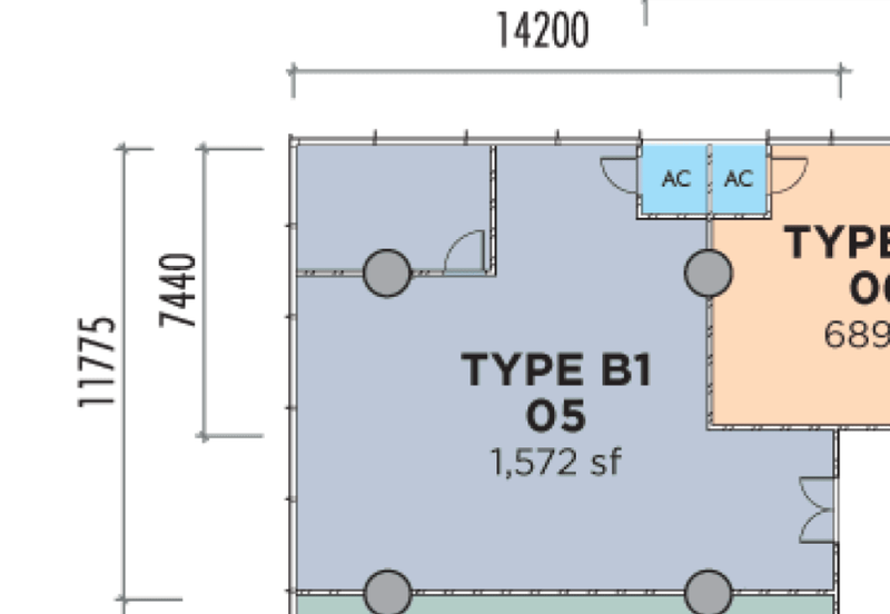new corporate office with club house facility 