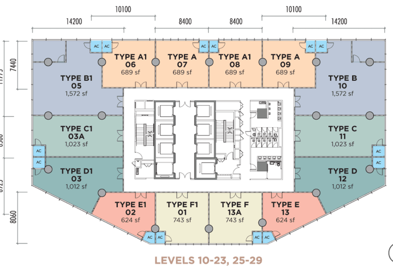 new corporate office with club house facility 