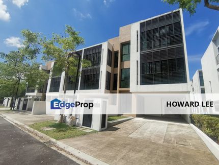 Garden link 3 storey link house | Leisure Farm | Intermediate Lot, Johor, Gelang Patah