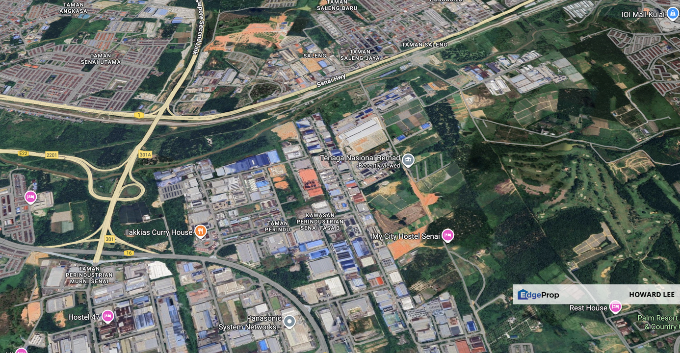 Senai Converted Industrial Land for sale, Johor, Senai