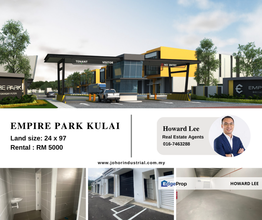 Empire Park, Kula, Terrace Factory for rent, Johor, Kulai