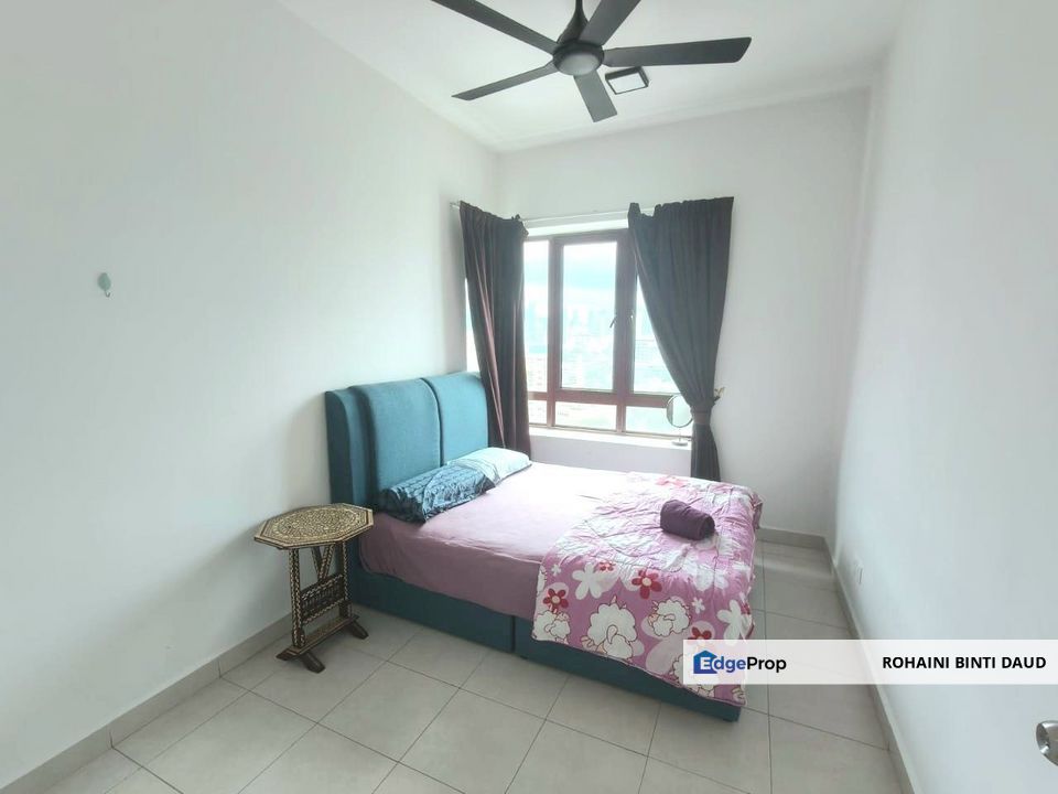 PARTIAL FURNISHED with Kitchen Cabinet 3 Room Rafflesia Condominium Bandar Baru Sentul, Kuala Lumpur, Sentul