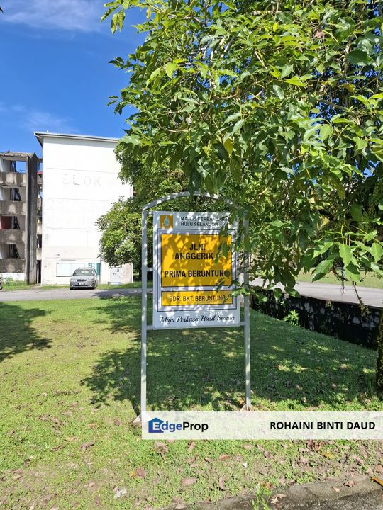 GROUND FLOOR 3 Bilik Flat Anggerik Prima Beruntung BUKIT BERUNTUNG RAWANG, Selangor, Rawang