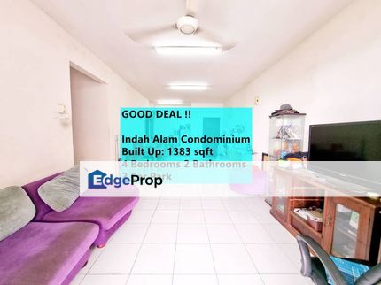 1383sqft Indah Alam Condominium Seksyen 22 Shah Alam, Selangor, Shah Alam