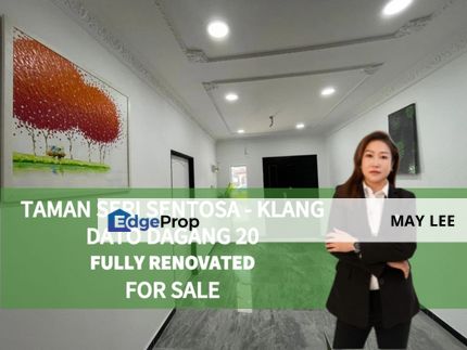 (Senior Unit) 1 Storey Fully Renovated @ Dato Dagang, Sentosa Klang, Selangor, Klang