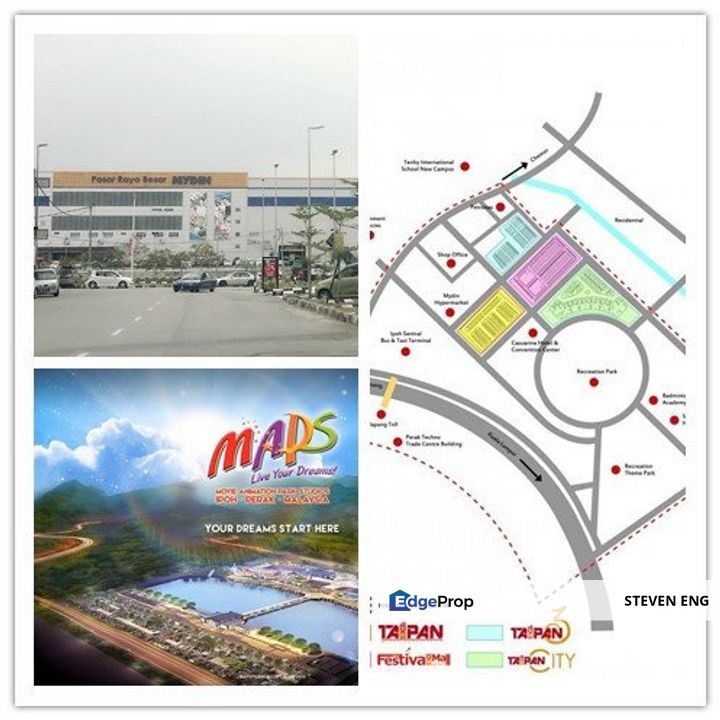 FREEHOLD | Doble Storey, 1,430sf Bandar Meru Raya, Perak, Meru