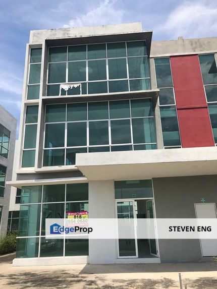 3 Storey Semi-Detached Shop Office With Lift, Perak, Ipoh