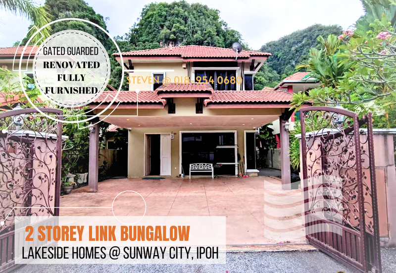【NICE 👍】Lakesidehomes @ Sunway City Lakeside Home Ipoh, Double Storey Link Bungalow