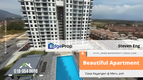 Casa Kayangan, Meru, Ipoh, Renovated and Fully Furnished, Perak, Meru