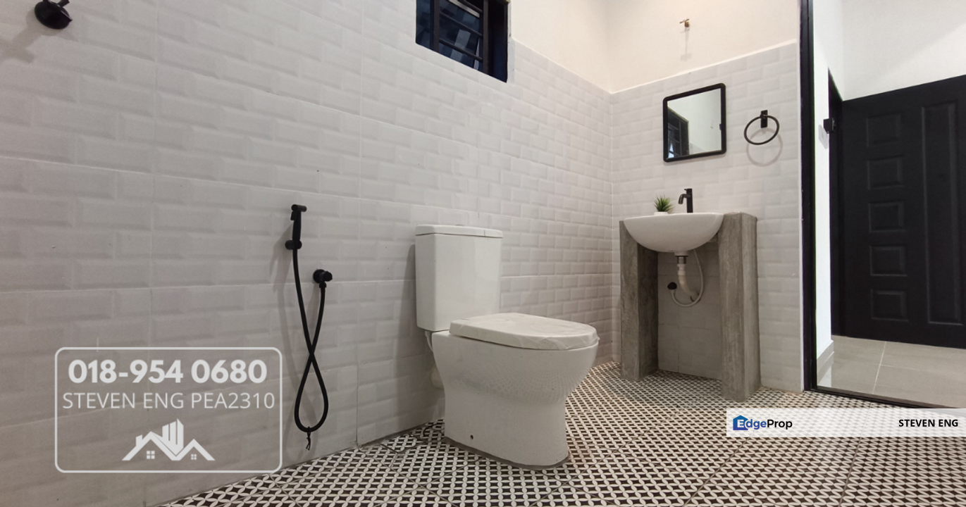 Fully Renovated FREEHOLD Double Storey Terrace house for sale, Perak, Ipoh