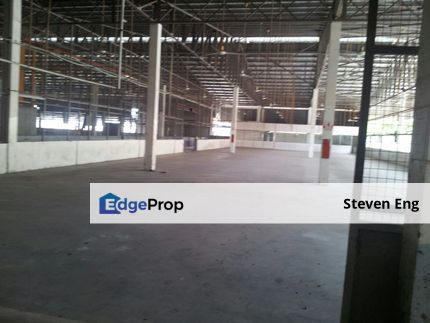 Factory Warehouse Kuala Kangsar Good Location, Land Area 5ac, Large Built-Up 150,000sf, Perak, Kuala Kangsar