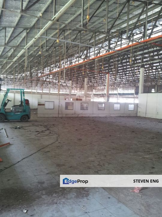 Factory Warehouse Kuala Kangsar Good Location, Land Area 5ac, Large Built-Up 150,000sf, Perak, Kuala Kangsar