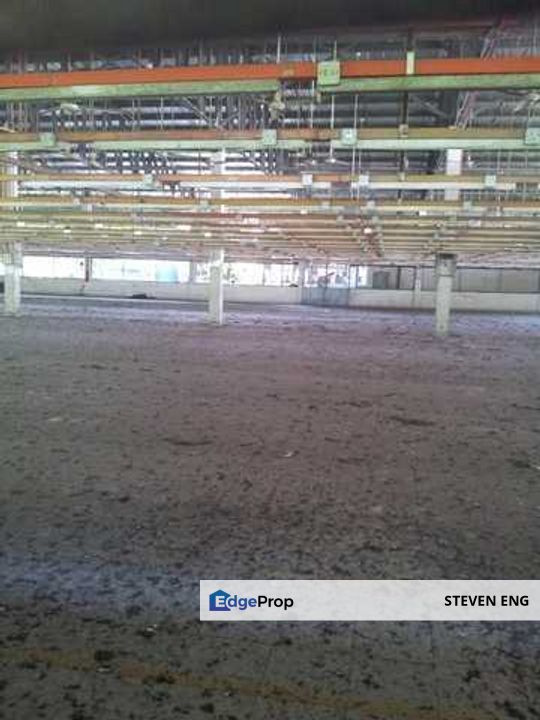 Factory Warehouse Kuala Kangsar Good Location, Land Area 5ac, Large Built-Up 150,000sf, Perak, Kuala Kangsar