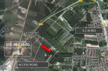 FREEHOLD 4.2 acres Agricultural Land @ Sitiawan, Perak