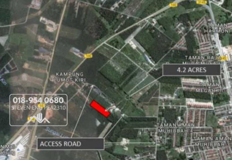 FREEHOLD 4.2 acres Agricultural Land @ Sitiawan, Perak
