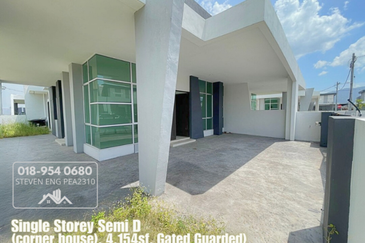 (NEW) Single Storey Semi D Corner House @ Klebang Baiduri, Chemor, Ipoh