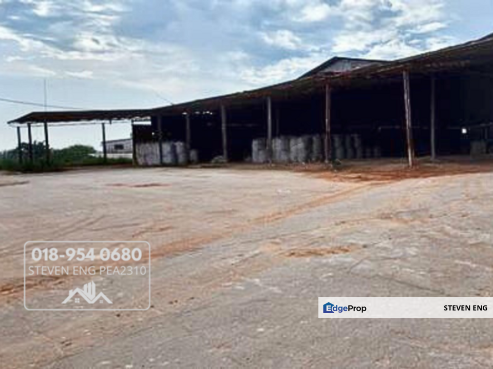 4 Acres Industrial Land with Factory and Warehouse facilities, Perak, Bidor