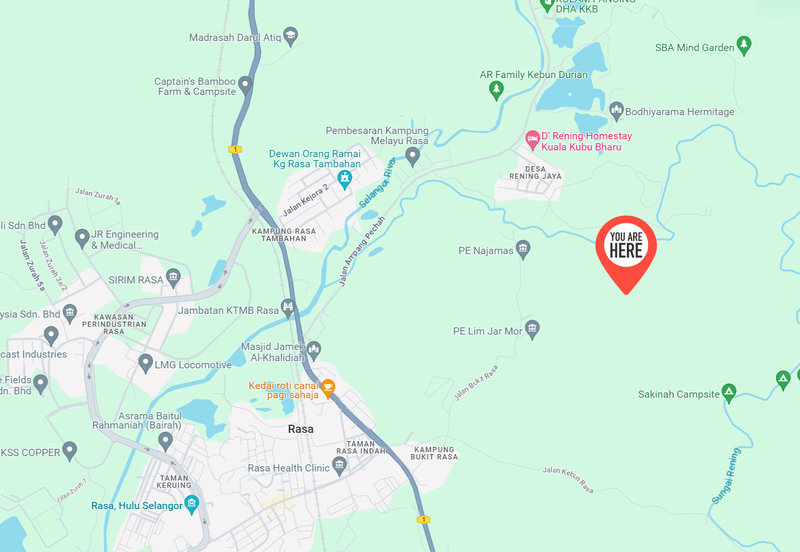 Agricultural Land @ Mukim Rasa, Hulu Selangor