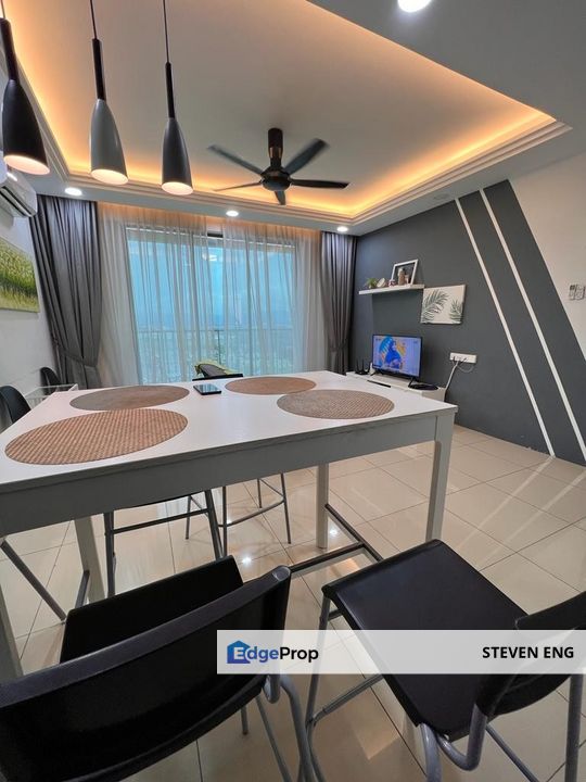 Casa Kayangan Apartment @ Meru, Renovated and Furnished, Perak, Kinta