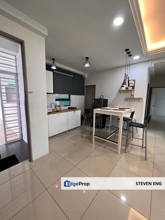 Casa Kayangan Apartment @ Meru, Renovated and Furnished, Perak, Kinta