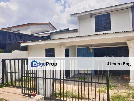 Taman Bertuah, Double Storey End Lot, 1,442sqft, Well-kept, Kitchen Extended, Perak, Kinta