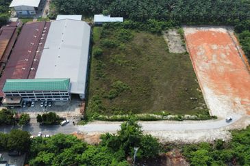 Industrial Land @ Taman Indah, Kampar - For Rent