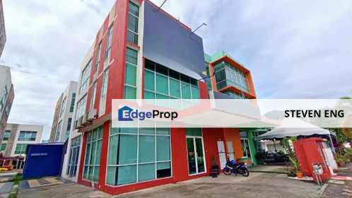 Bandar Meru Raya Freeh 3 Storey Semi D Shoplot Freehold Title, Perak, Ipoh