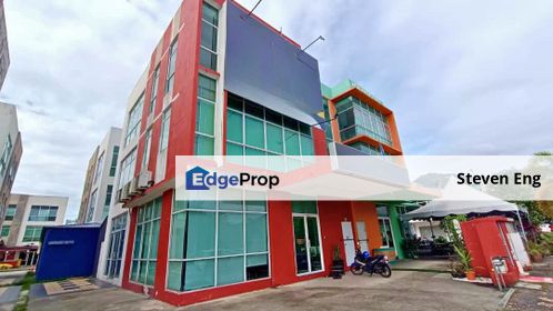 Bandar Meru Raya Freeh 3 Storey Semi D Shoplot Freehold Title, Perak, Ipoh