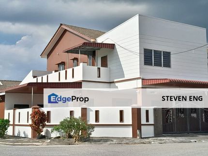 Taman Klebang Ria, Ipoh, Perak @ 2 Storey Corner Lot, Freehold Fully Renovated, Perak, Ipoh