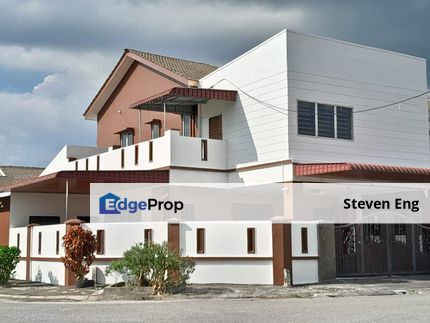 Double Storey Corner Lot, Freehold Fully Renovated Well-Kept Condition, Perak, Ipoh