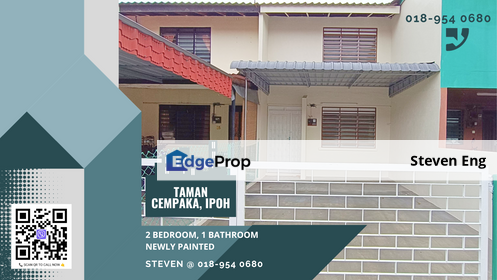 FOR RENT: Double-Storey Terrace House @ Taman Cempaka, Ipoh, Perak, Taman Cempaka Ipoh