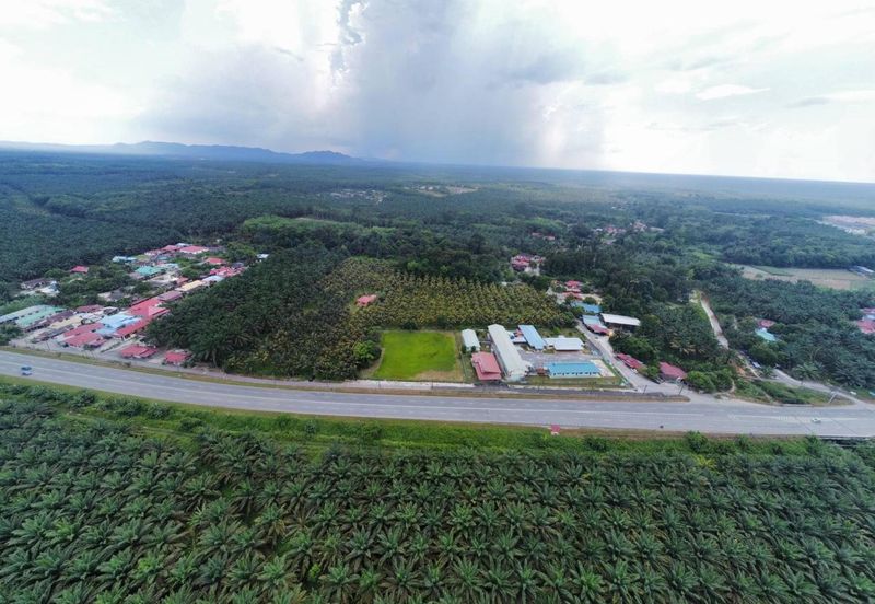 6.25 Acre Flat Land Freehold Beside Main Road Sungkai - Bidor