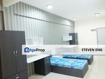 Kampus West City, Kampar Studio Unit, Fully Furnished, Perak, Kampar