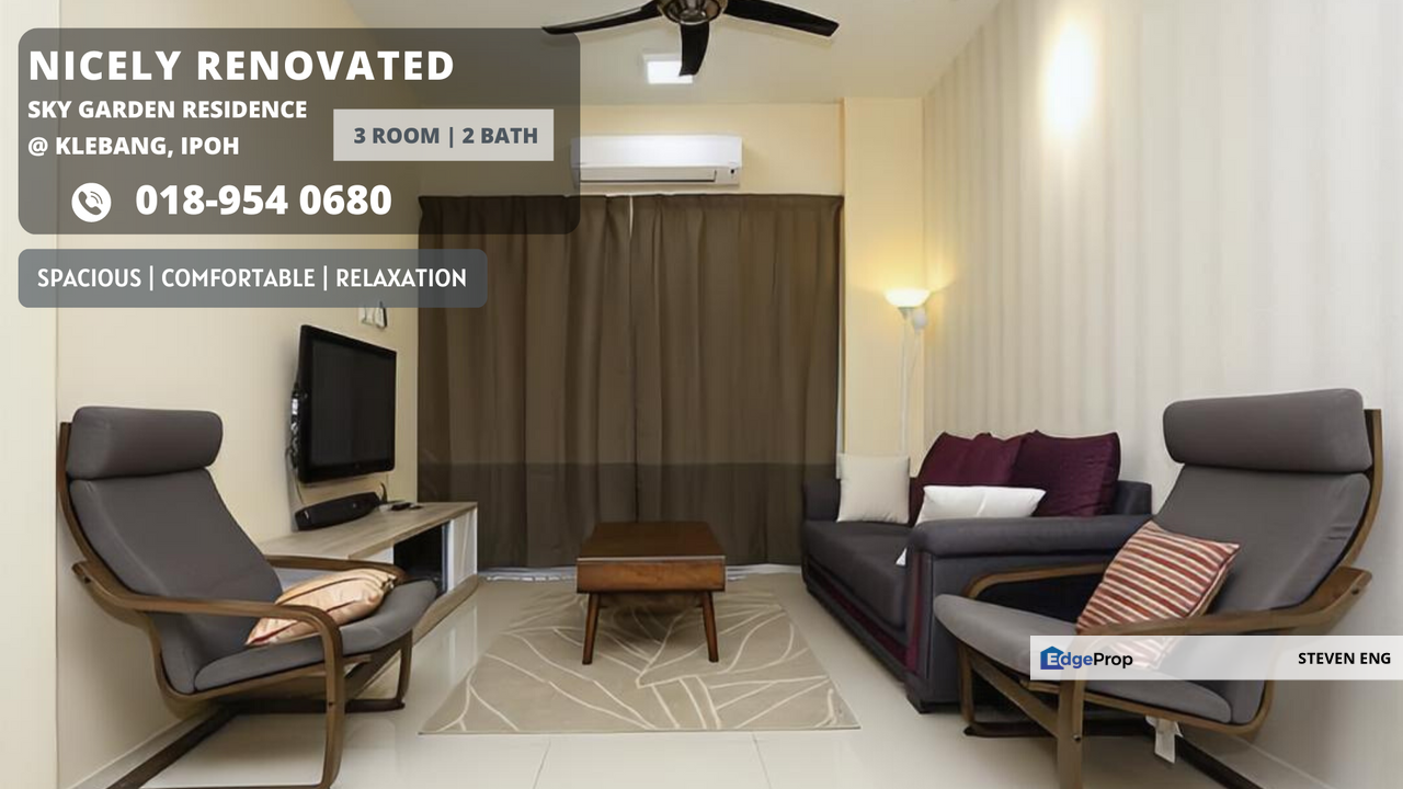 Sky Garden Residences (Pangsapuri Klebang Elegan), Chemor, Perak, Perak, Chemor