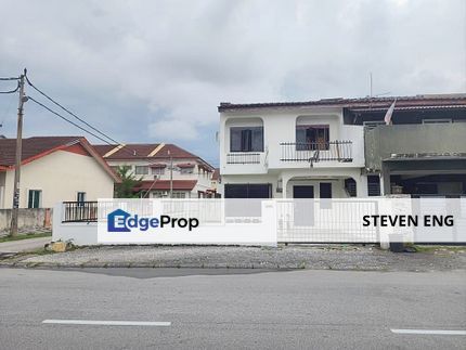 Taman Bertuah, Tasek, Ipoh, Double Storey Corner Lot, Perak, Kinta