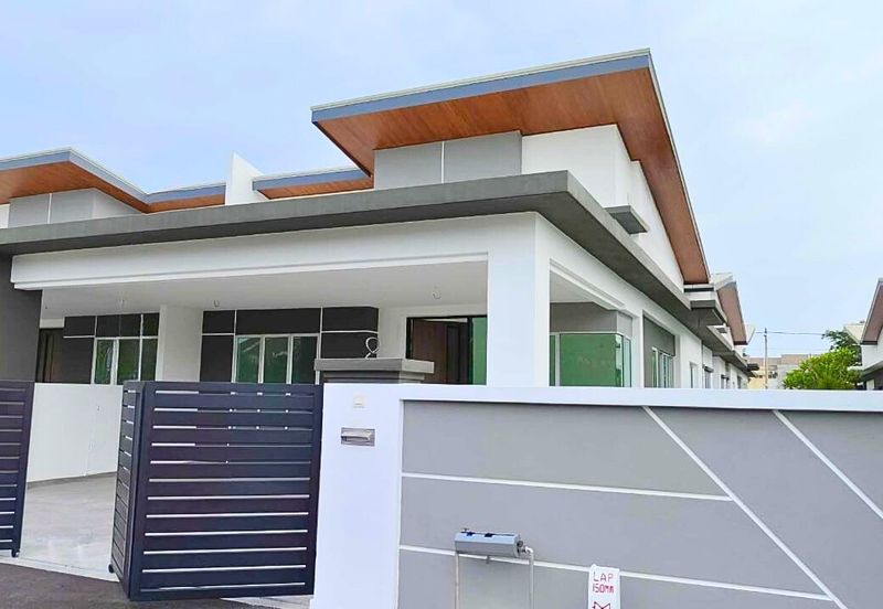 New Single Storey Semi-D, 35'x80', Freehold Title, Taman Klebang Ria, Ipoh