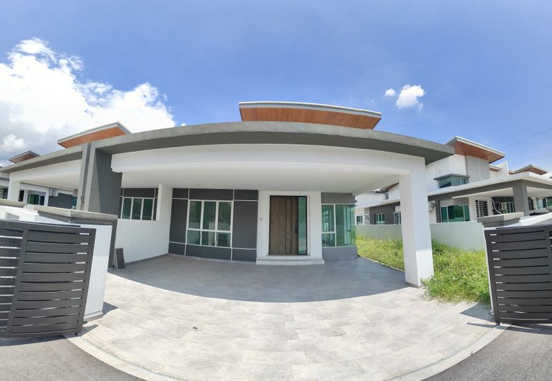 New Single Storey Semi-D, 35'x80', Freehold Title, Taman Klebang Ria, Ipoh
