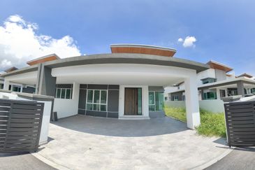 New Single Storey Semi-D, 35'x80', Freehold Title, Taman Klebang Ria, Ipoh