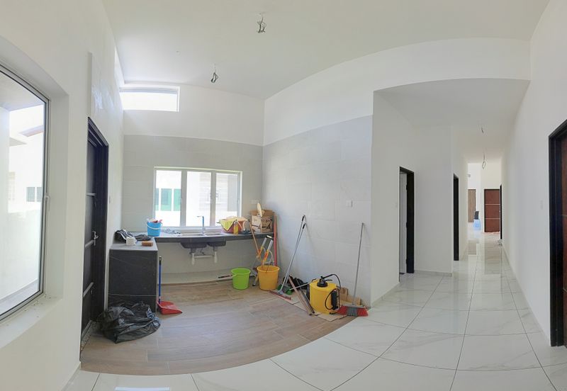 New Single Storey Semi-D, 35'x80', Freehold Title, Taman Klebang Ria, Ipoh