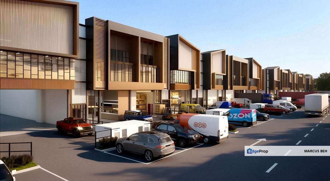 Perindustrian Meru Selatan Klang | Link Factory for Rent @ 3 sty (35x138), Selangor, Klang