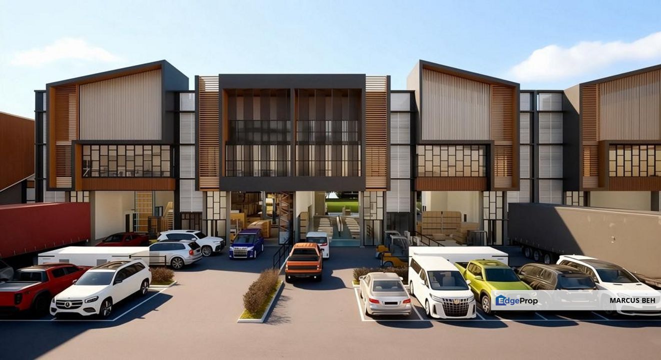 Perindustrian Meru Selatan Klang | Link Factory for Rent @ 3 sty (35x138), Selangor, Klang